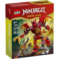 Klocki LEGO 71851 Smok-Mech Kaia - Zestaw Bitewny NINJAGO